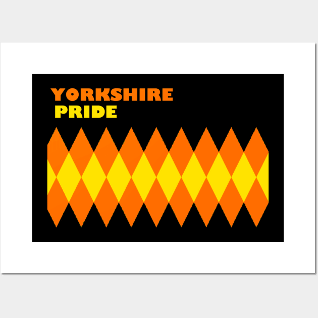 Yorkshire Pop retro 70s Wall Art by Diversions pop culture designs